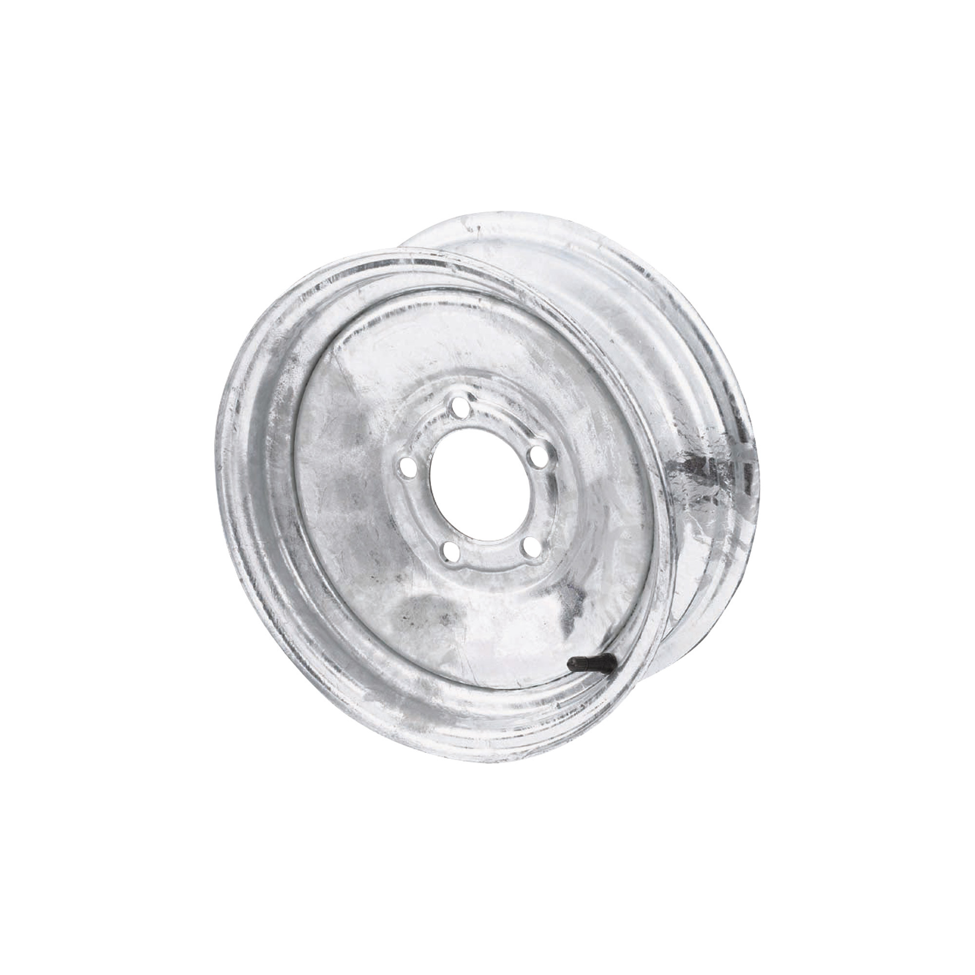 Kenda 8in. Standard Galvanized Trailer Tire Wheel, Rim Only, 5-Hole, Fits Tire Sizes 4.80, 5.70 x 8, Model# R-85-G-VN
